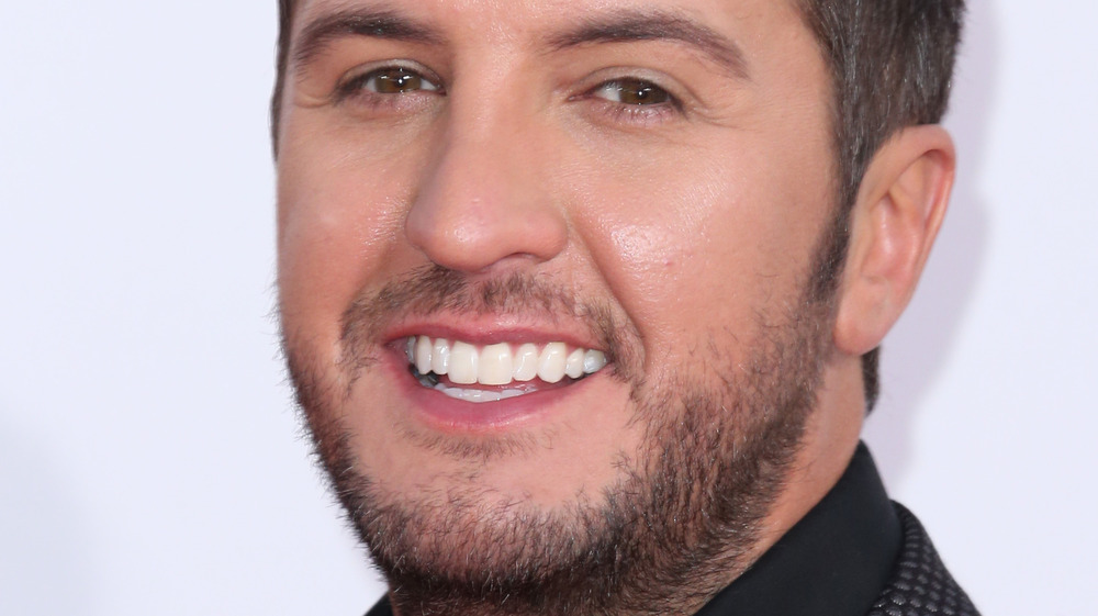 Luke Bryan smiling