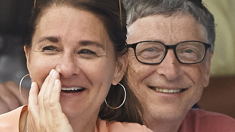 Bill and Melinda Gates at an event
