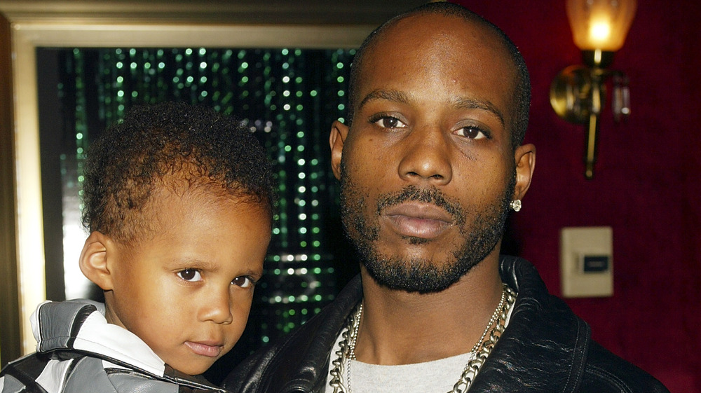 DMX and his son in 2003