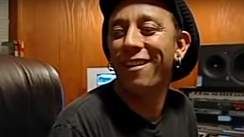 Allan in studio session