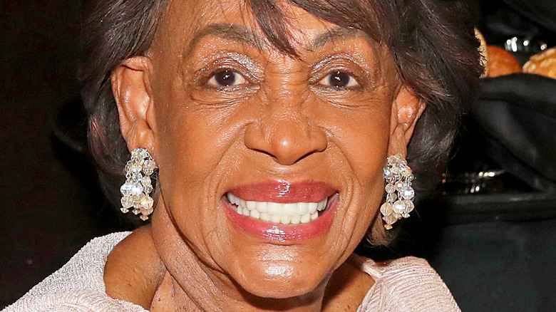 Maxine Waters smiling