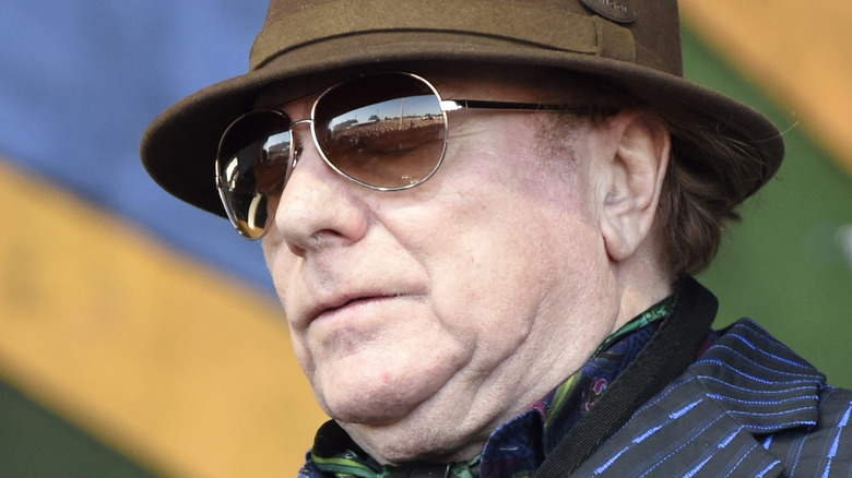 Van Morrison wearing sunglasses