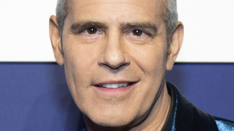 Andy Cohen looking at camera