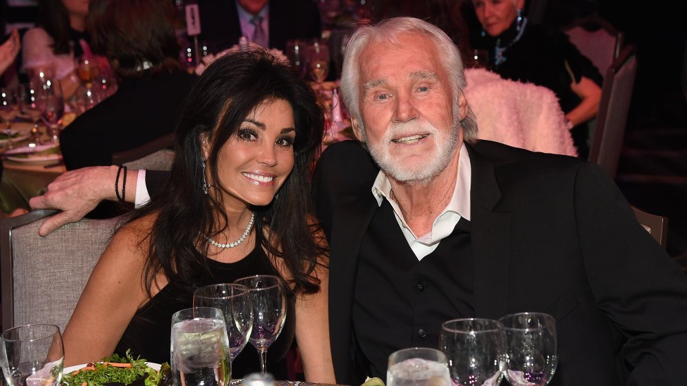 Kenny Rogers and wife Wanda Miller