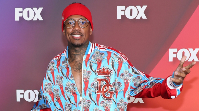 Nick Cannon at Fox event
