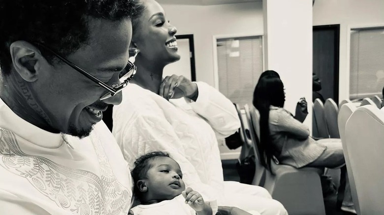 Nick Cannon, LaNisha Cole and daughter Onyx