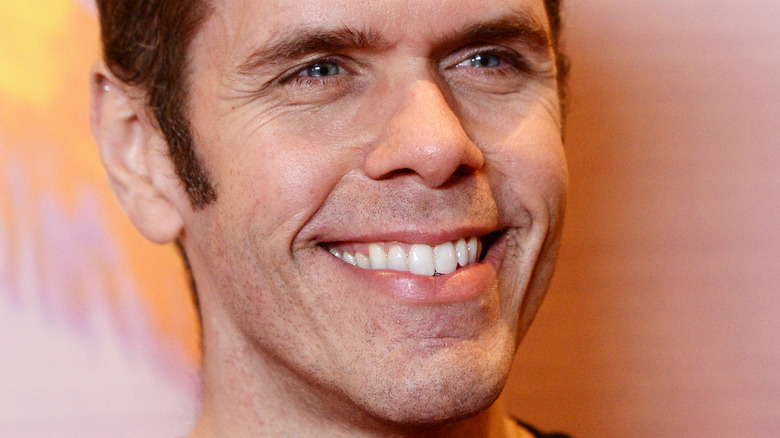 Perez Hilton smiling