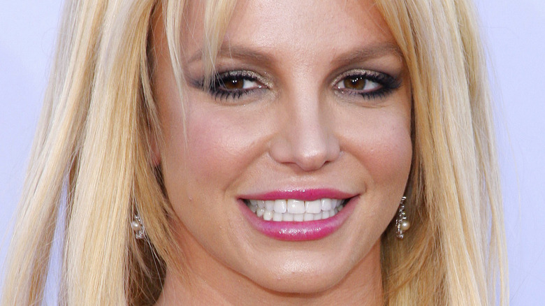 Britney Spears smiling