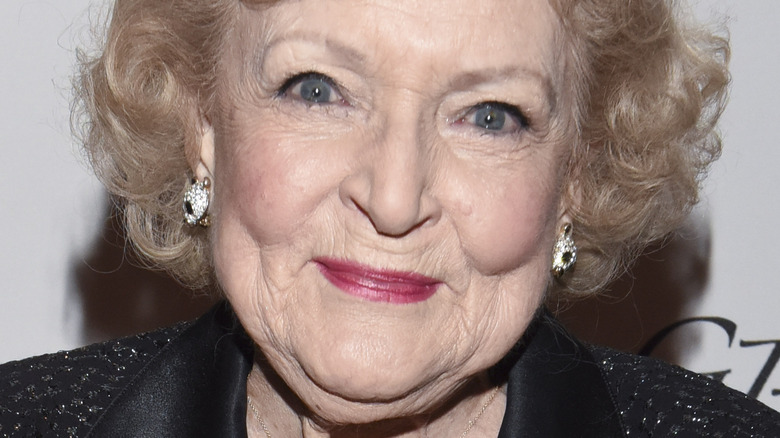 Betty White smiling