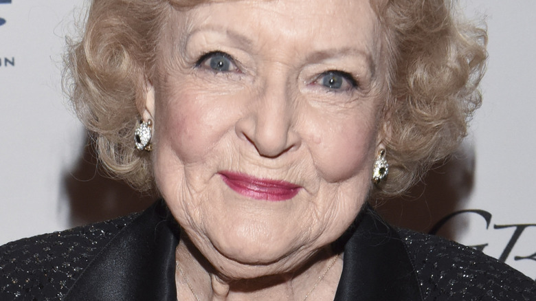 Betty White smiling