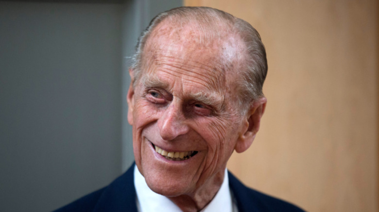 Prince Philip smiling