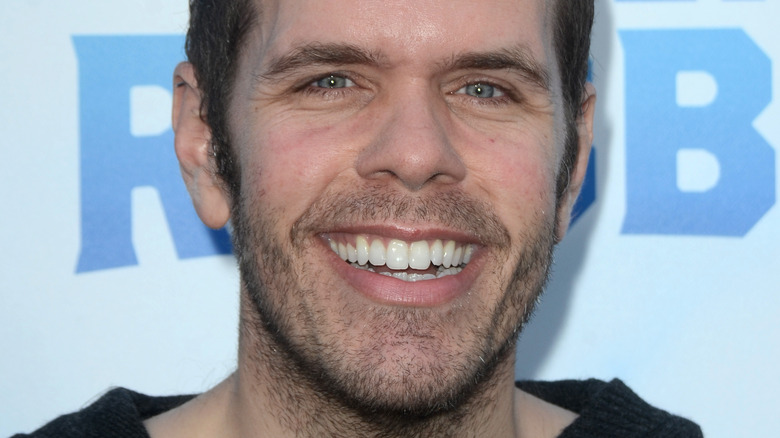 Perez Hilton smiling into camera