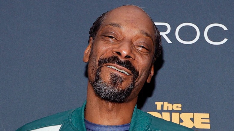 Snoop Dogg smiling