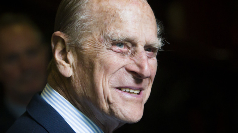 Prince Philip smiling 