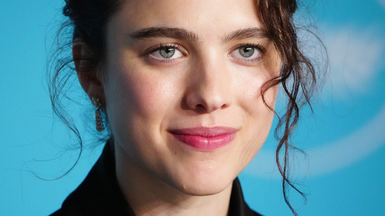 Margaret Qualley smiling