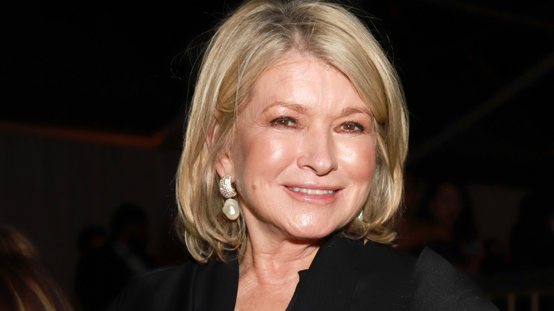 Martha Stewart smiling