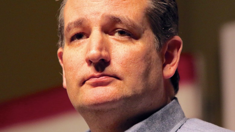 Ted Cruz staring
