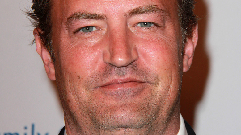 Matthew Perry smiling