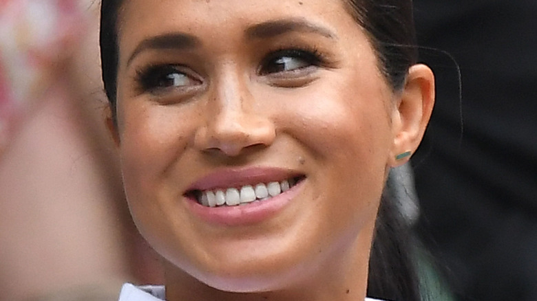 Meghan Markle smiling