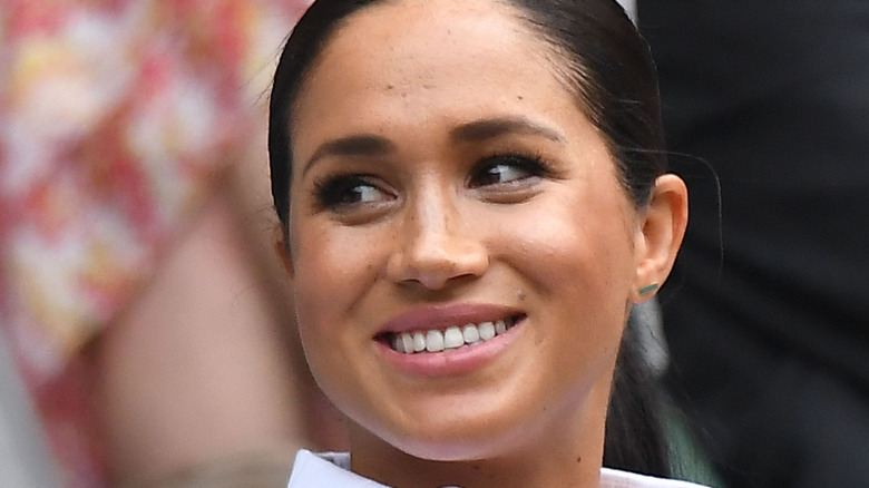 Meghan Markle smiling 