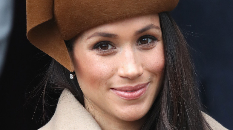 Meghan Markle smiling