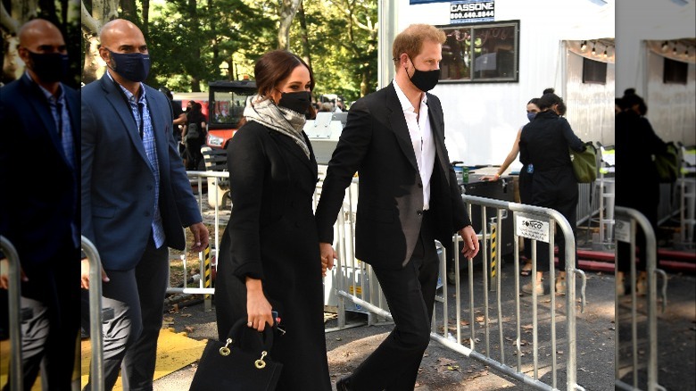 Meghan Markle and Prince Harry at Global Citizen Live