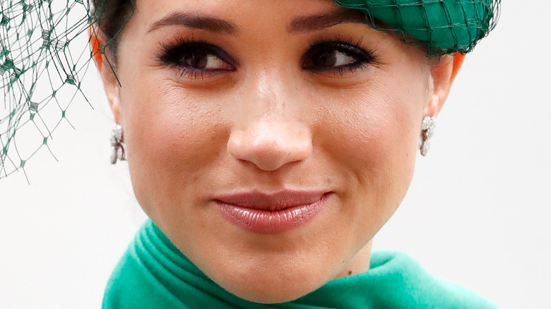 Meghan Markle green hat