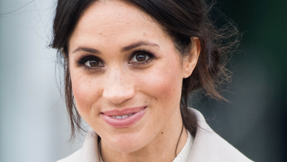 Meghan Markle smiling