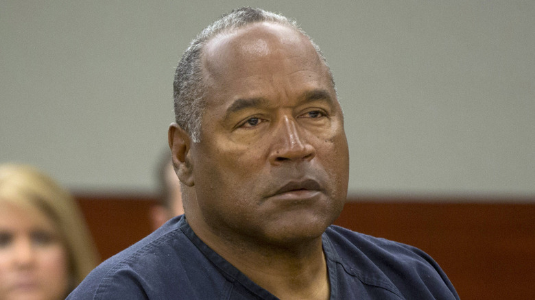 OJ Simpson in court