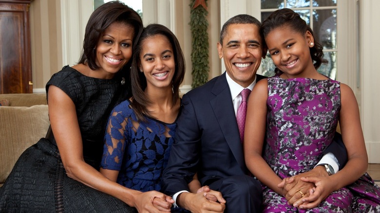 Obama family portrait