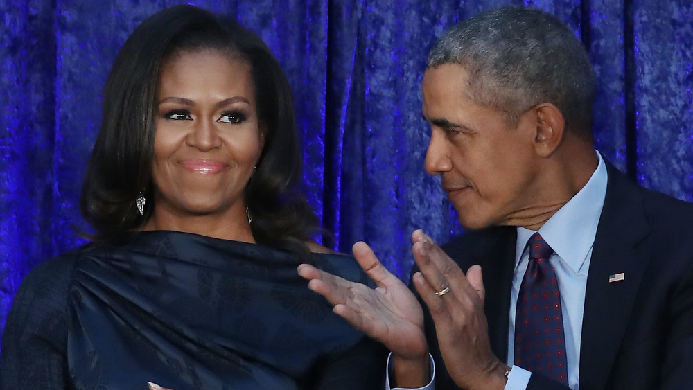 Michelle and Barack Obama 