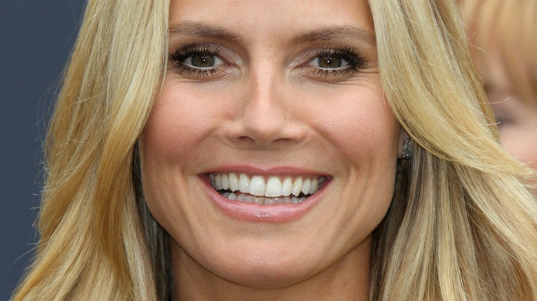 Heidi Klum smiling