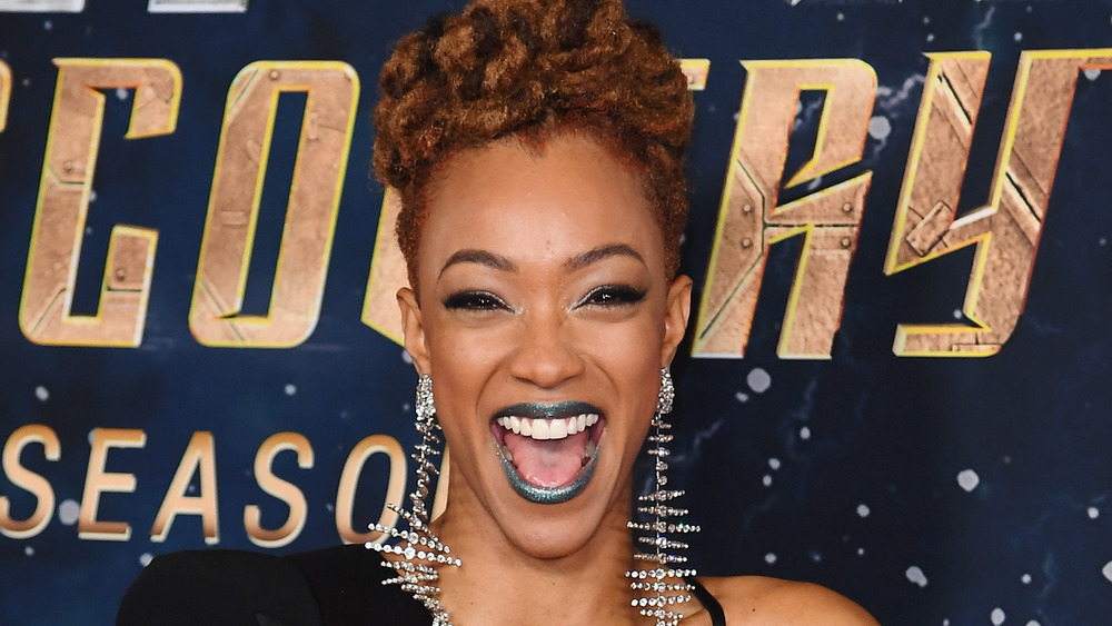 Sonequa Martin-Green smiling big