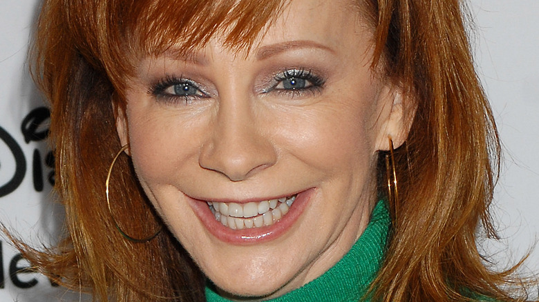 Reba McEntire smiling