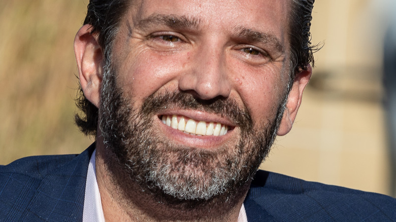 Donald Trump Jr. smiling with beard