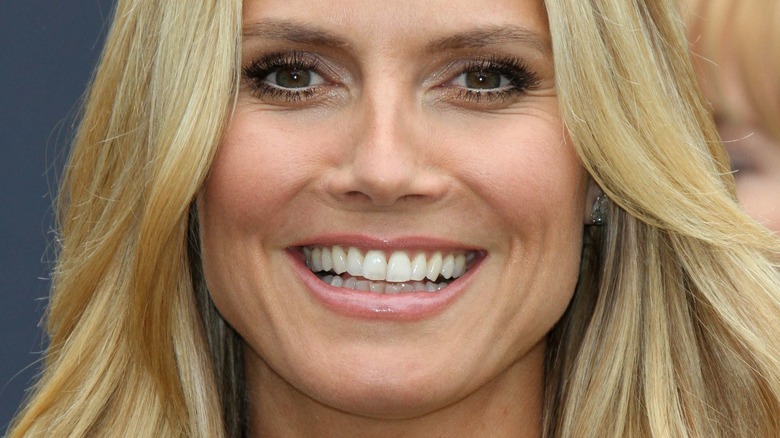 Heidi Klum smiling