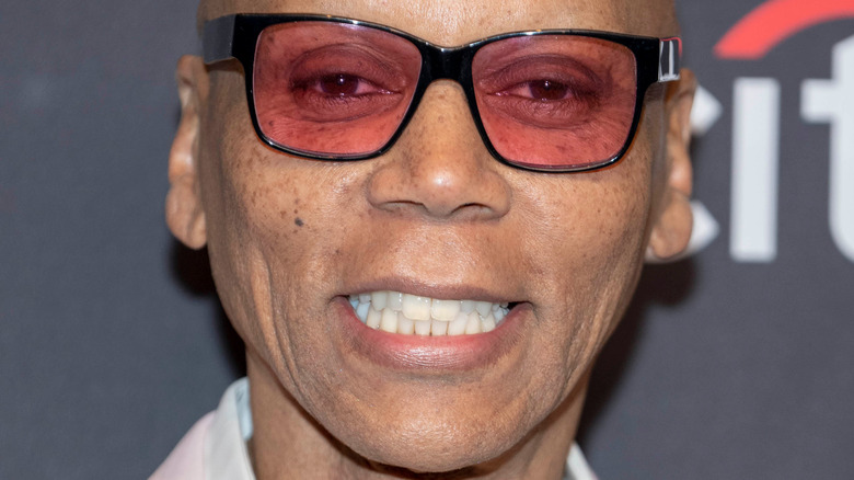 RuPaul Charles smiling