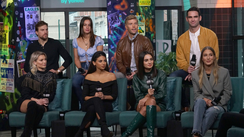 The cast of "Summer House" sits at panel event