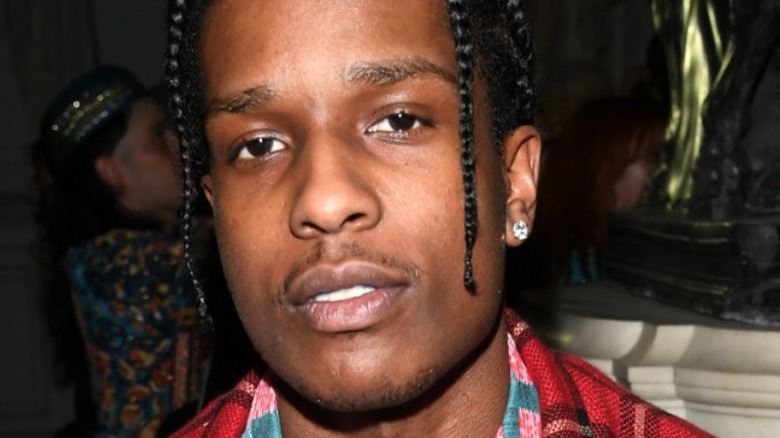 A$AP Rocky smiling