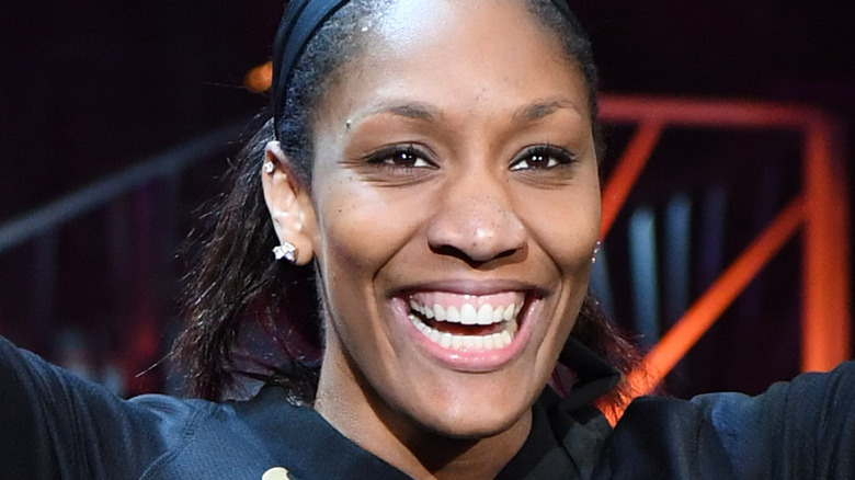 A'ja Wilson smiling