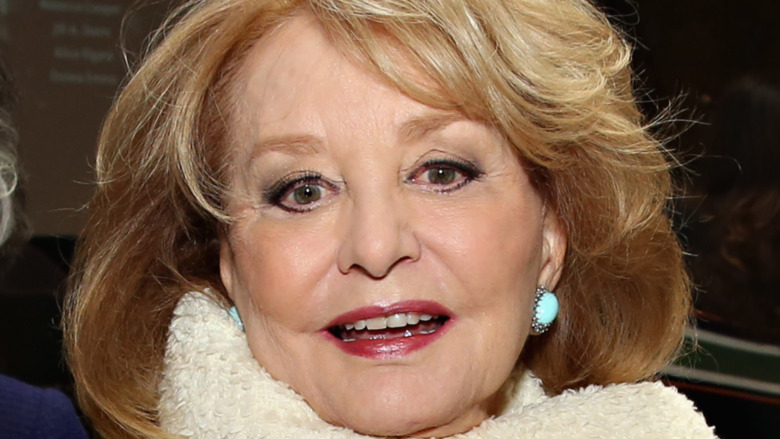 Barbara Walters smiling