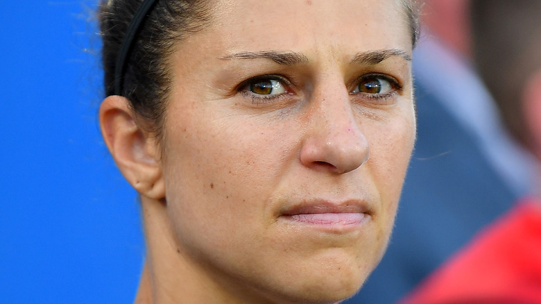 Carli Lloyd, 2020 photo, not smiling 