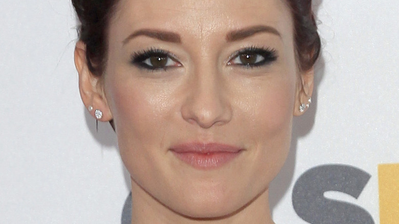 Chyler Leigh on the red carpet