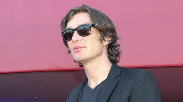 Cillian Murphy posing