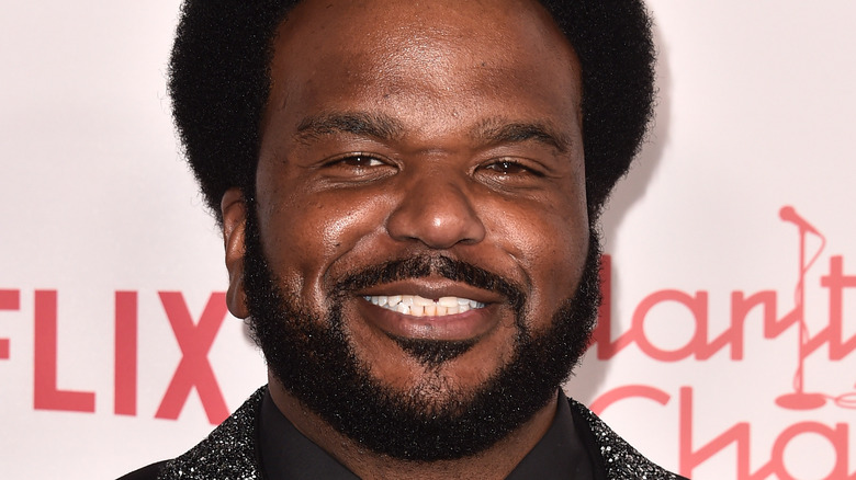 Craig Robinson smiling