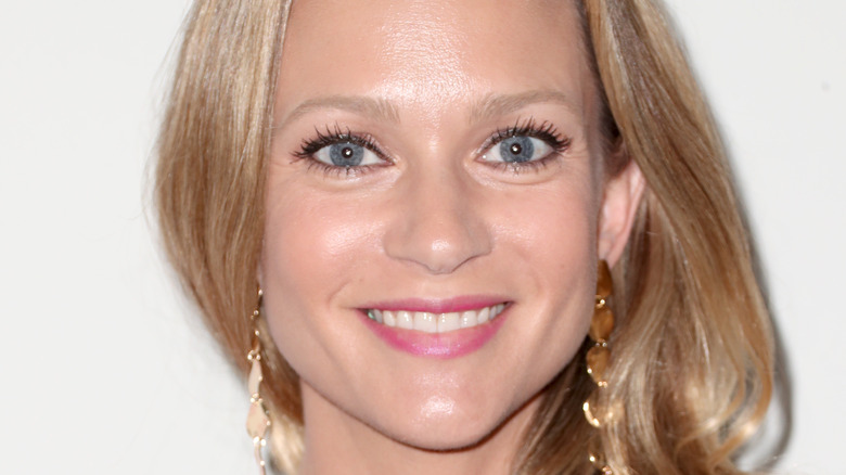 A.J. Cook smiles on the red carpet