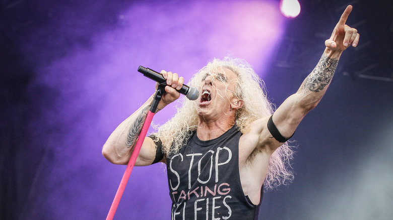 Dee Snider performing at event 