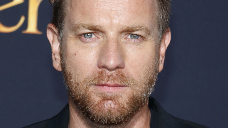 Ewan McGregor looking into camera