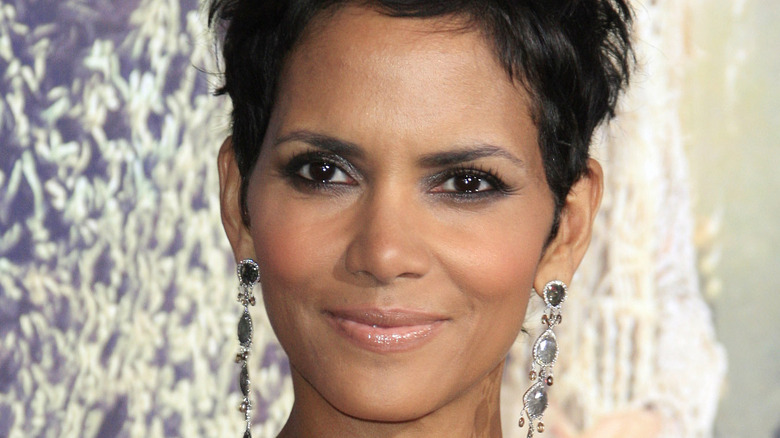 Halle Berry smiling