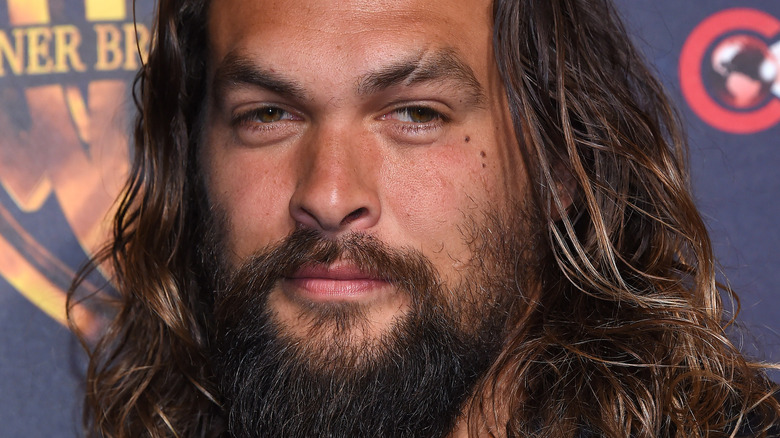 Jason Momoa at a premiere